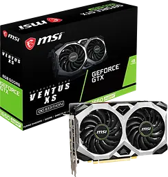 Відеокарта GeForce GTX 1660 Super 6GB MSI Ventus XS OC (GTX 1660 Super Ventus XS OC) Б/В