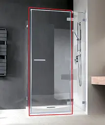 Душові двері Radaway Euphoria KDJ G 50x200 скло, хром, права (383512-01R)