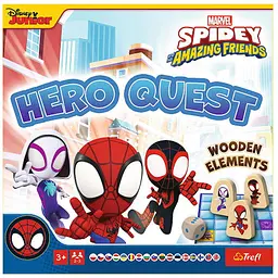 Настільна гра Trefl Квести для героїв. Дісней: Людина павук (Hero Quest. Disney: Spidey and his Amazing Friends) (02436)