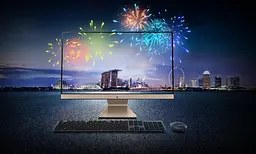 ПК-моноблок ASUS M3400WUAK-WA004M 23.8FHD/AMD Ryzen 5 5500U/8/256F/int/kbm/NoOS (90PT0352-M00300) - мініатюра 2