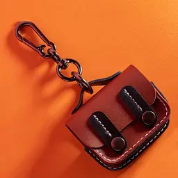 Шкіряний футляр Briefcase для навушників AirPods 3 Brown / Black - мініатюра 3