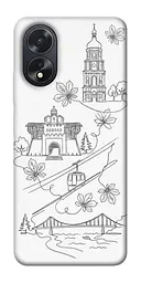 TPU чохол Demsky Kyiv spirit для Oppo A38
