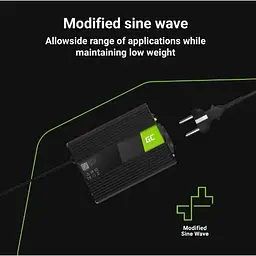 Автомобільний інвертор Green Cell 12V на 230V 150W/300W (INV06) - мініатюра 6