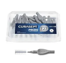 Міжзубний йоржик Curasept Proxi T27, ISO7 (2,7 мм, сірий), 25 шт