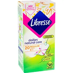 Прокладки гігієнічні Libresse Dailies Natural Care Regular 20 шт. - мініатюра 2