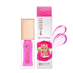 Олія для губ зволожувальна Neverti Lip Cocktail з вітаміном Е, 7 мл, 001 Raspberry (NP805)