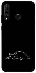 TPU чохол Demsky Lazy cat для Huawei P30 lite
