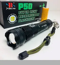 Ліхтар Police X71A-HP50 з індикацією заряду, zoom, ЗУ Type-C (47365-71_176) - мініатюра 9