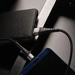 Кабель Borofone BX32 Munificent Type-C-USB 3A 1m Чорний - мініатюра 2