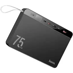 Батарея універсальна HOCO 75000 mAh Overlord PD/20W, QC/3.0/22.5W, Black (J94 / 714739)