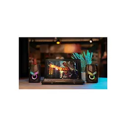 Акустична система HP DHE-6000 LED RGB Black (DHE-6000) - мініатюра 7