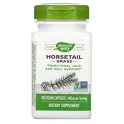 Натуральна добавка Nature's Way Horsetail Grass, 100 вегакапсул