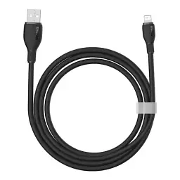 Кабель Baseus Pudding Series Fast Charging Cable USB to Lightning 2.4A 1.2m P10355700111-00 Black - мініатюра 3