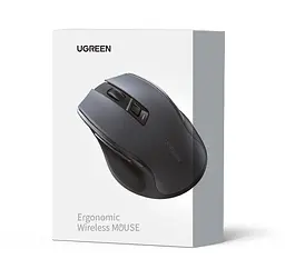 Маніпулятор миша бездротова UGREEN MU006 Ergonomic Wireless Mouse Blue - мініатюра 2