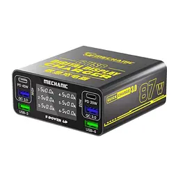 Зарядний пристрій Mechanic F-Power 6P з цифровою індикацією 87 Вт - мініатюра 2