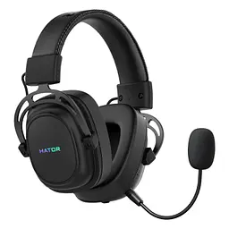 Навушники Hator Hypergang Wireless Tri-mode Black (HTA-850) - мініатюра 3