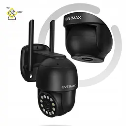 Вулична поворотна IP-камера Overmax Camspot 4.95 Wi-Fi 2.5K Anthracite - мініатюра 4