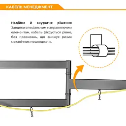 Поворотний кронштейн Brateck LPA52-443WL - мініатюра 6