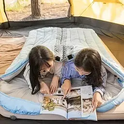 Спальник Naturehike L250 (NH21MSD07) +9°C - з капюшоном - правий - блакитний - мініатюра 10