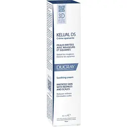 Крем для обличчя Ducray Kelual Ds Soothing 40 мл - мініатюра 3