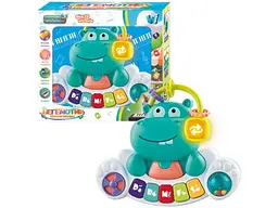 Піаніно музичне Бегемотик, WToys - мініатюра 1