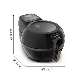 Аерогриль Tefal ActiFry & Grill Genius 1500 Вт чорно-золотий (FZ775810) - мініатюра 3