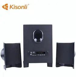 Компьютерные колонки 2.1 Kisonli TM6000U, Bluetooth, AUX, 5W+2x3W - мініатюра 3