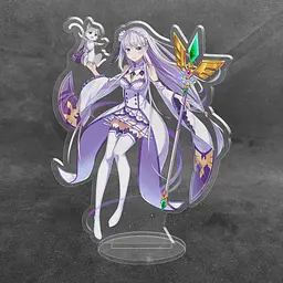 Акрилова колекційна фігурка Аніме: Re:Zero. Життя з нуля в альтернативному світі - Емілія 15 см