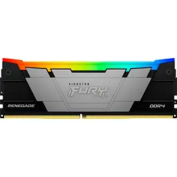 Модуль пам'яті для комп'ютера DDR4 16GB 3200 MHz FURYRenegadeRGB Kingston Fury (ex.HyperX) (KF432C16RB12A/16) - мініатюра 1