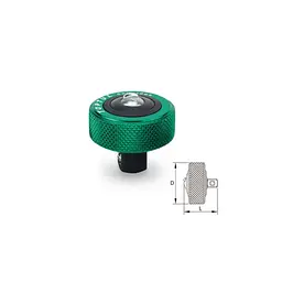 Тріскачка Toptul міні дискова 3/8" 52 зубці (CAUB1229) - мініатюра 3
