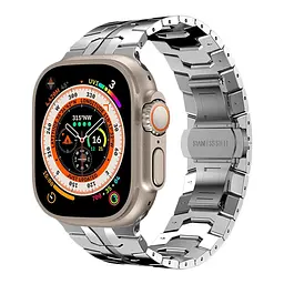 Ремінець Metallic Chain Apple Watch 49/Apple Watch 45/Apple Watch 44/Apple Watch 42mm Silver (37194_3610671)