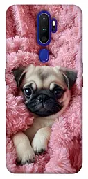 TPU чохол Demsky Мопс у ніжностях для Oppo A5 (2020) / Oppo A9 (2020)