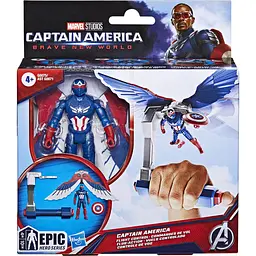 Набір іграшковий Hasbro Marvel Captain America: Brave New World Captain America (G0071_G0075) - мініатюра 3