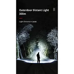 Ручний ліхтарик Naturehike NH20ZM009 15W IPX4 4000mAh (Чорний) - мініатюра 7