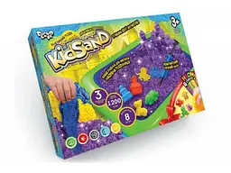 Набір для творчості Кінетичний пісок KidSand, Danko Toys, 3 кольори