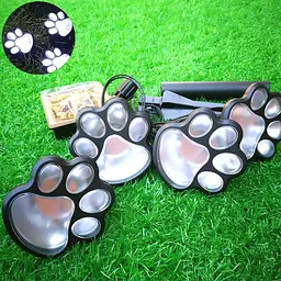Світильник Solar Paw Print Lights на сонячній батареї 4 шт. - мініатюра 7