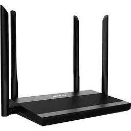 Роутер Netis N3D, Wi-Fi 5 (802.11ac), 2.4GHz/5GHz, до 1200 Mb/s, LAN 4x100 Mb/s, 4 зовнішні антени (N3D) - мініатюра 3