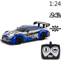 Машинка на радіокеруванні KS Drive Road Rebels 1:24 Blue (19599OB) [113417] - мініатюра 6