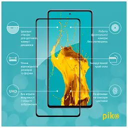Скло захисне Piko Full Glue Xiaomi Redmi Note 12 Pro/12 Pro Plus Black (1283126549434) - мініатюра 3