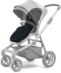 Теплий конверт-накидка Thule Footmuff City Navy Blue (TH 11000307) - мініатюра 2