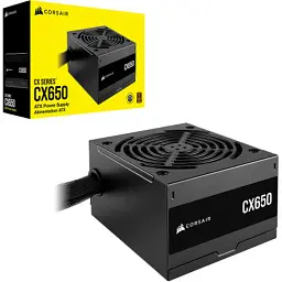 Блок живлення Corsair 650W CX650 (CP-9020278-EU) - мініатюра 7