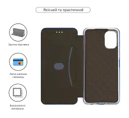 Чохол-книжка ArmorStandart G-Case для Tecno Spark 9 Pro (KH7n) Blue - мініатюра 3