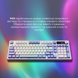 Клавіатура Ajazz AK980 V2 Gift V2 Switch White/Blue (AK980-V2-G-PWB) [156883] - мініатюра 15