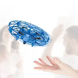 Літаюча іграшка Electronic Fly Topblade з керуванням жестами (Синій) - мініатюра 4