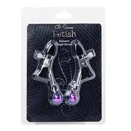 Затискачі для сосків Exclusive Nipple Clamps No.17 сріблясті - мініатюра 4
