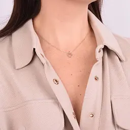 Золотий кулон Серце (з7290)