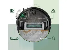 Робот пилосос iRobot Roomba Combo 105 Black (Y311040) - мініатюра 3