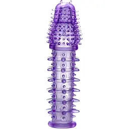 Насадка на пеніс Boss Series Stymulator Penis Sleeve 13.5 см фіолетовий
