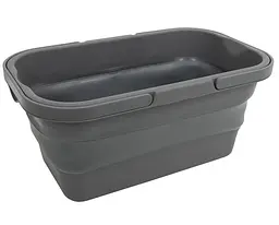 Корзина складная Bo-Camp Foldable Box With table Top 17L Grey (6303695) (DAS302125) - миниатюра 3