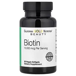 Биотин (B-7) Biotin 10,000 mcg 90 Softgels CGN vit0006475